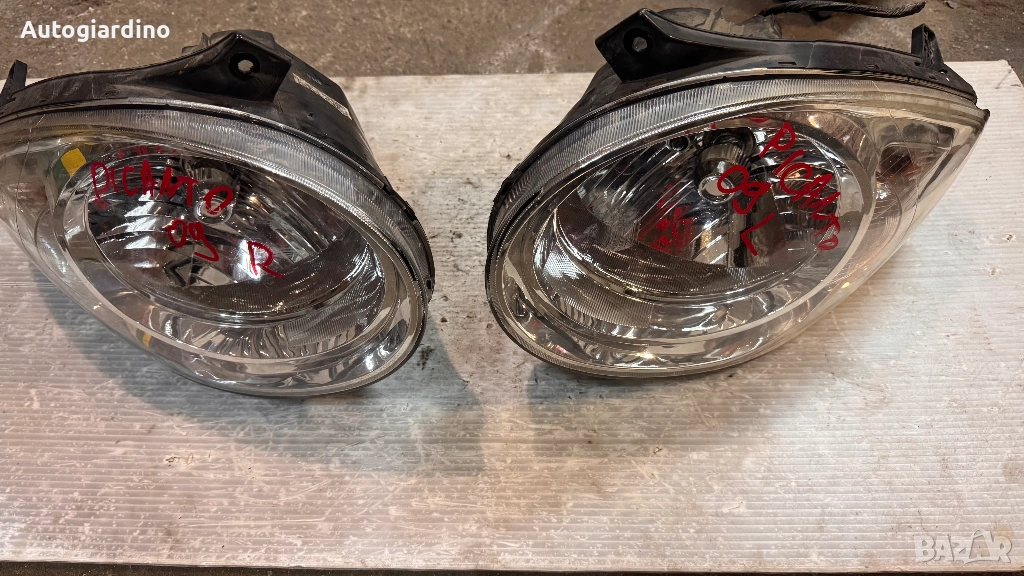 Оригинални Фарове зa Kia Picanto 2009 - 92101-07 / 92102-07, снимка 1