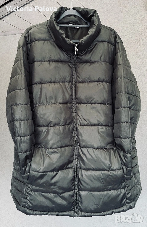 Леко ватирано  яке масленозелен цвят, снимка 1