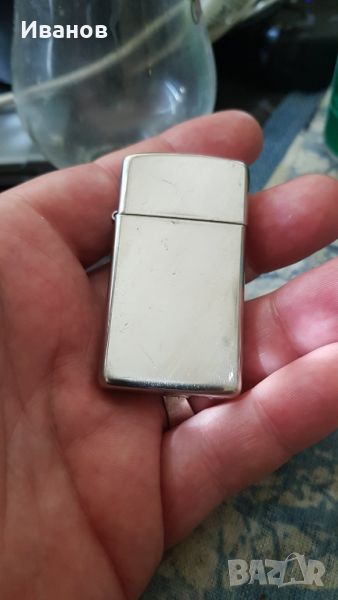 ZIPPO silverplate посребрени запалка, снимка 1