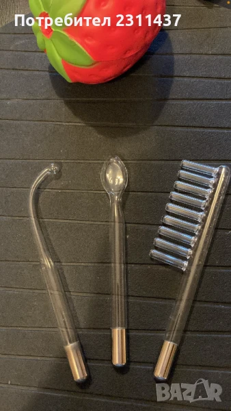 Стъклени електроди/накрайници за дарсонвал, снимка 1