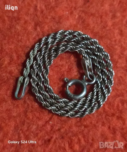 Сребърна гривна. 18см. 925 Проба. Цена 18,99лв. За Севлиево безплатна доставка. , снимка 1