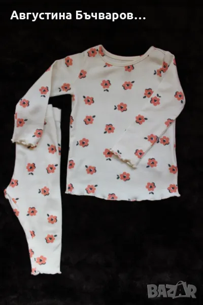 Летен комплект на цветя LC Waikiki, размер 68-74, снимка 1