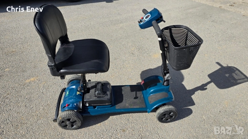 Акумулаторна количка-скутер за трудноподвижни хора, снимка 1