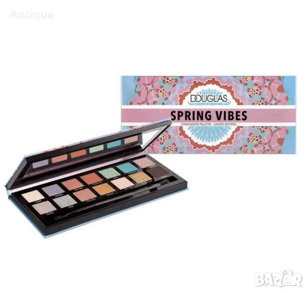 Сенки за очи палитра Douglas Spring Vibes Eyeshadow Palette, снимка 1