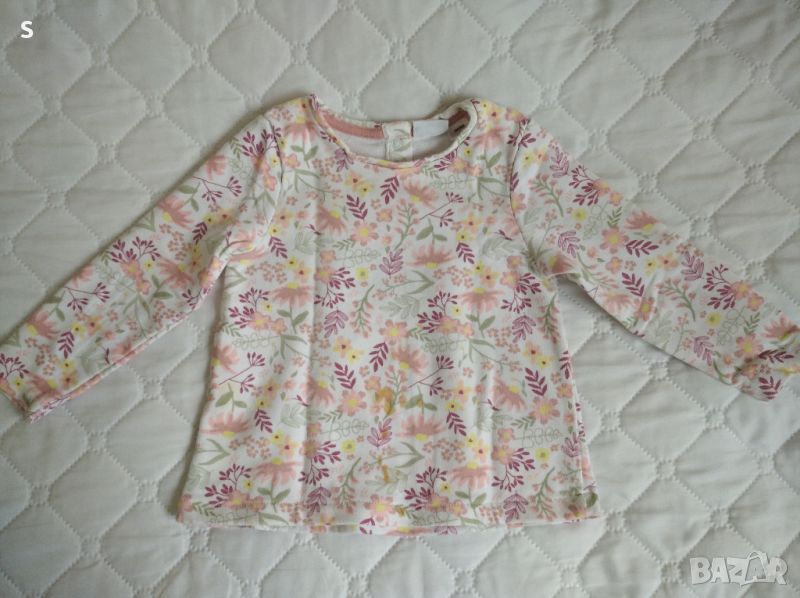 Детска блуза от спортно трико - размер 86/92, снимка 1