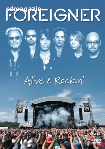 DVD Foreigner ‎– Alive & Rockin', снимка 1