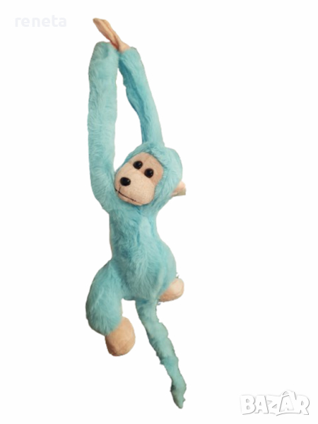 Играчка Маймуна, Плюшена,  СветлоСиня, снимка 1