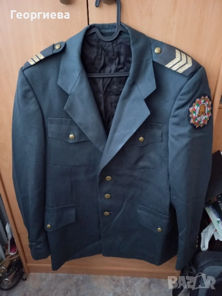 Стара българска пожарникарска униформа, снимка 1