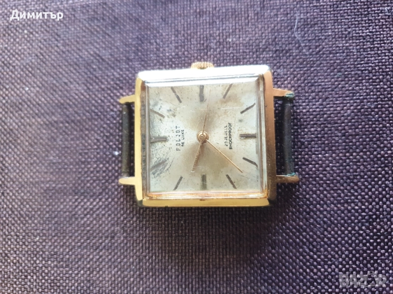 Съветски мъжки часовник POLJOT de luxe, снимка 1