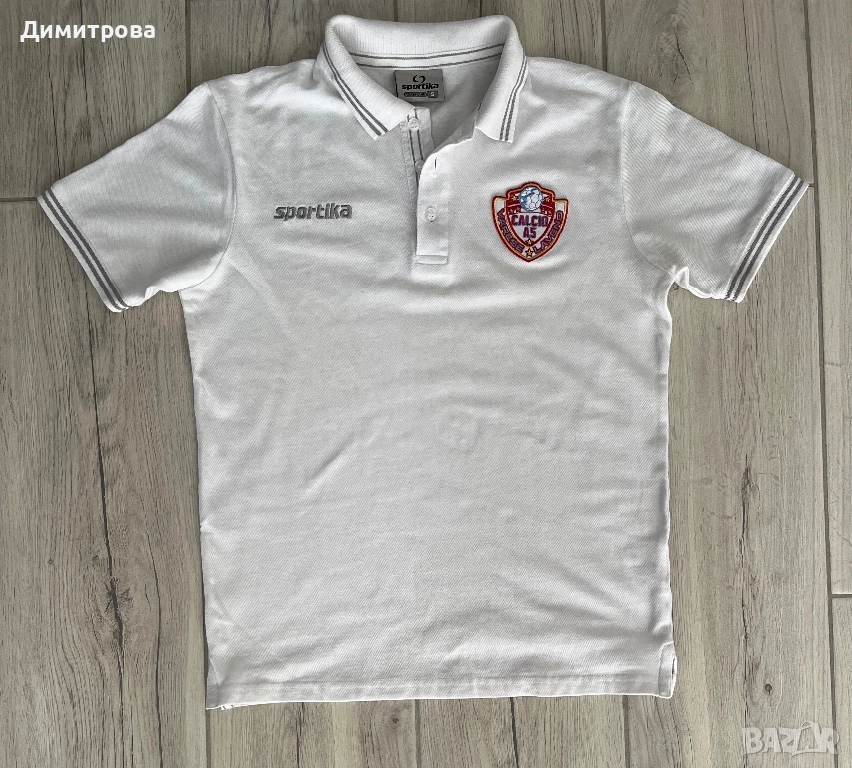 Тениска с яка Sportika, снимка 1