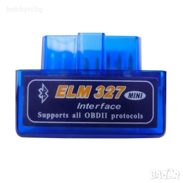 ELM327 MINI блутут скенер за автодиагностика OBD2, V1.5, снимка 1