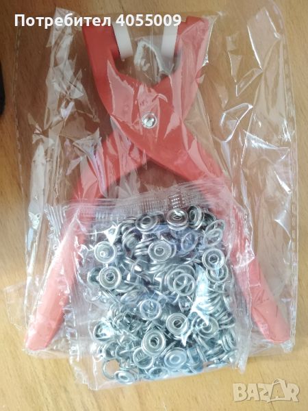 Клещи за копчета тик-так, снимка 1