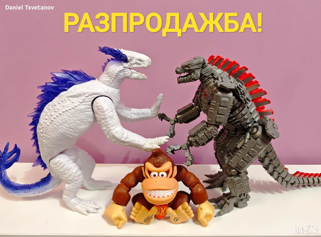 Godzilla x Kong фигури + подарък!, снимка 1