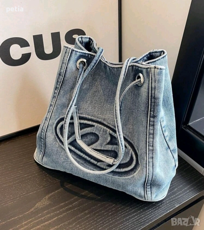 Дамска дънкова чанта , снимка 1