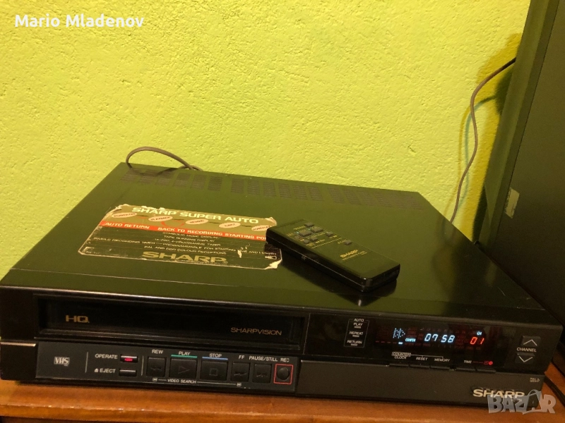 Видео рекордер Sharp VC-781 vhs, снимка 1