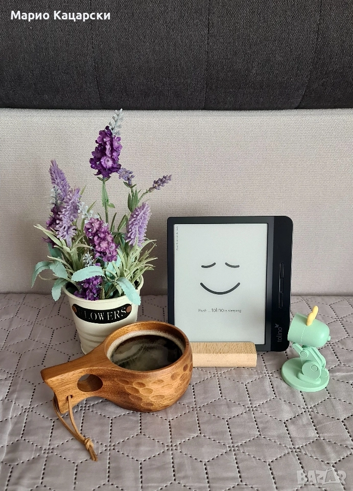 Четец за книги Kobo / Tolino vision 7" подсветка wifi Bluetooth , снимка 1