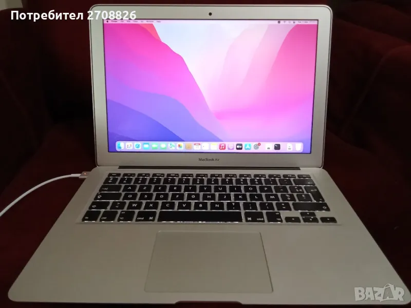 Само за 299 лева ! Apple Macbook Air A1466, 2017 година, Intel i5, 8GB, снимка 1