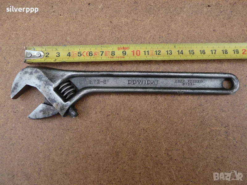  Немски раздвижен ключ - 307 , снимка 1