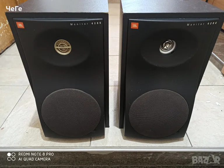 JBL nearfield studio monitors 4208, снимка 1