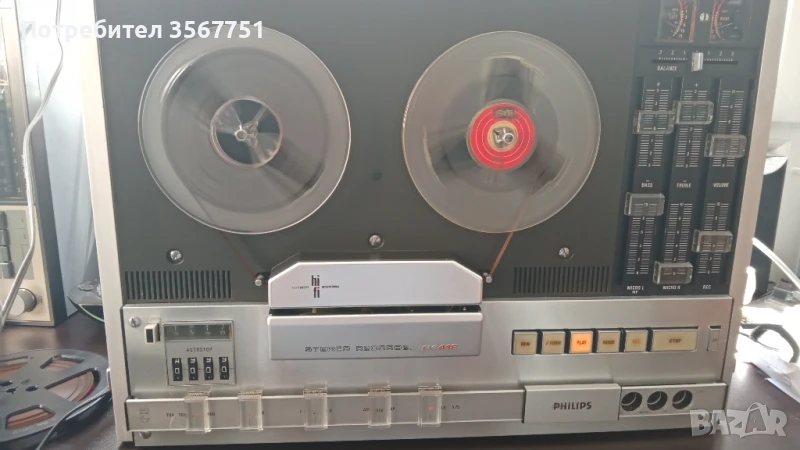МАГНЕТОФОН PHILIPS 4418 //  , снимка 1