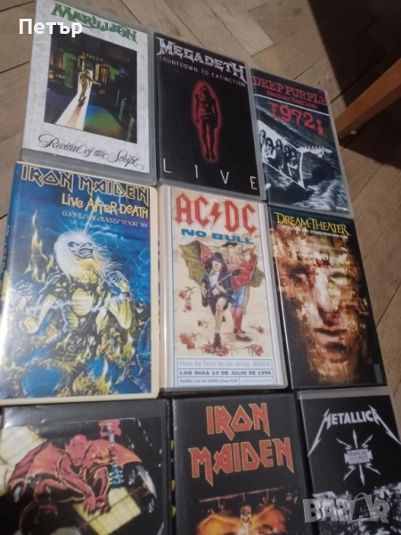 Видеокасети със Hard & Heavy и др..., снимка 1