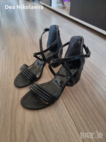Елегантни сандали на ток , снимка 1