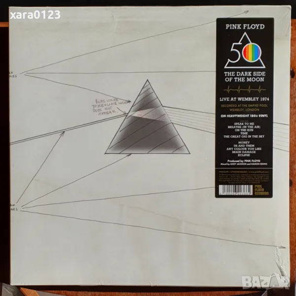 Pink Floyd – The Dark Side Of The Moon (Live At Wembley 1974), снимка 1