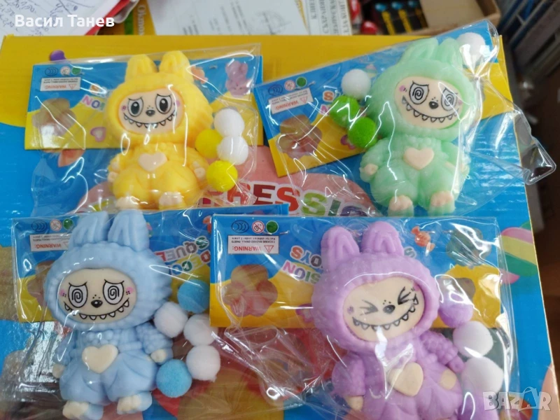 лабубу скуиши , снимка 1