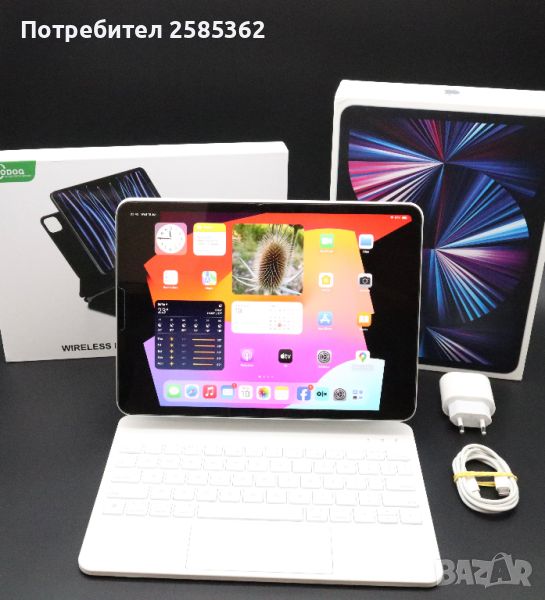 iPad Pro 11 3rd gen M1 128 Gb Wi-fi + клавиатура , снимка 1