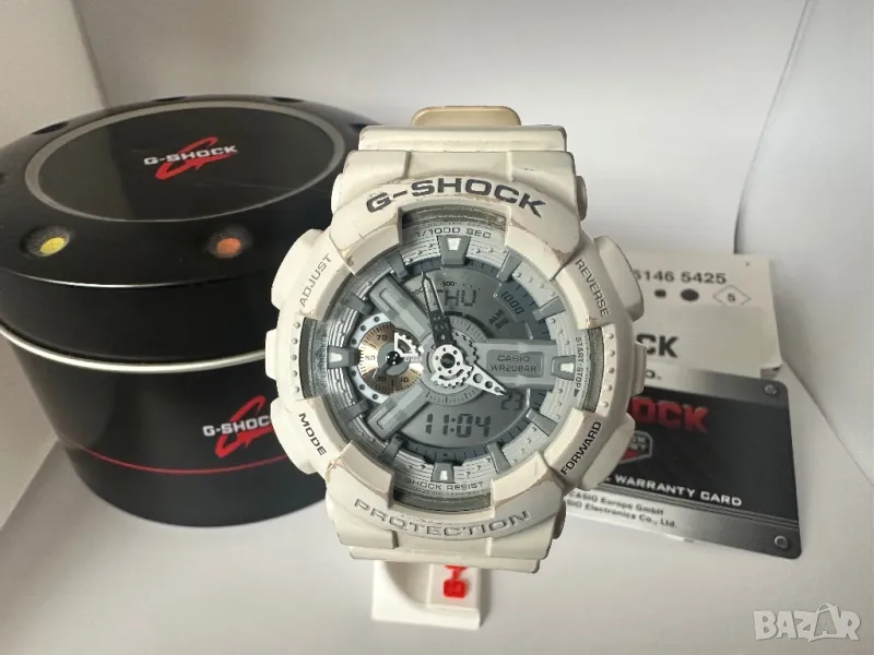 ⚡️2 ГОДИНИ ГАРАНЦИЯ! 90 лв. за Пловдив! Мъжки часовник Casio G-Shock GA-110C, снимка 1