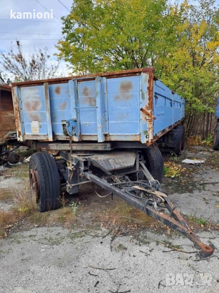 Триосно самосвално ремарке 2бр, снимка 1