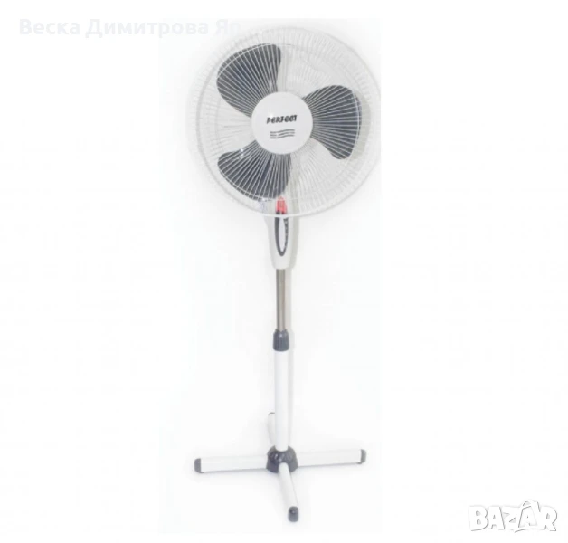 Вентилатор на стойка 16'',  Perfect FM – 40W, снимка 1