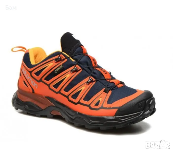 Оригинални мъжки туристически маратонки Salomon Gore Tex X-Ultra размер 45,5 , снимка 1