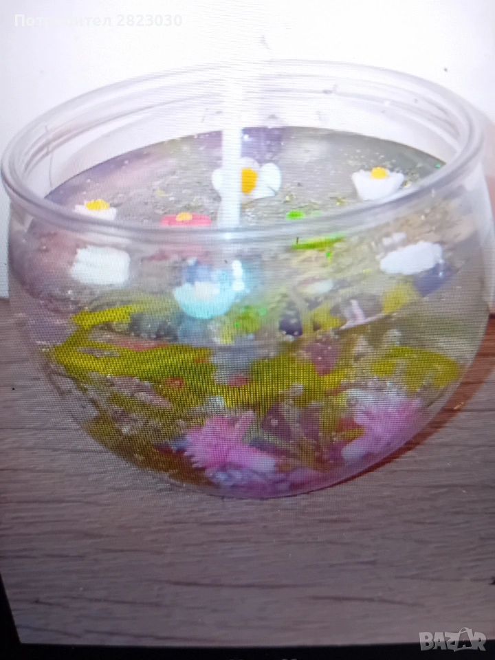 малка декоративна свещ , снимка 1