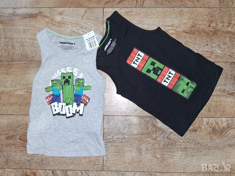 р-р122-128см Комплект Minecraft 2бр.потничета, снимка 1