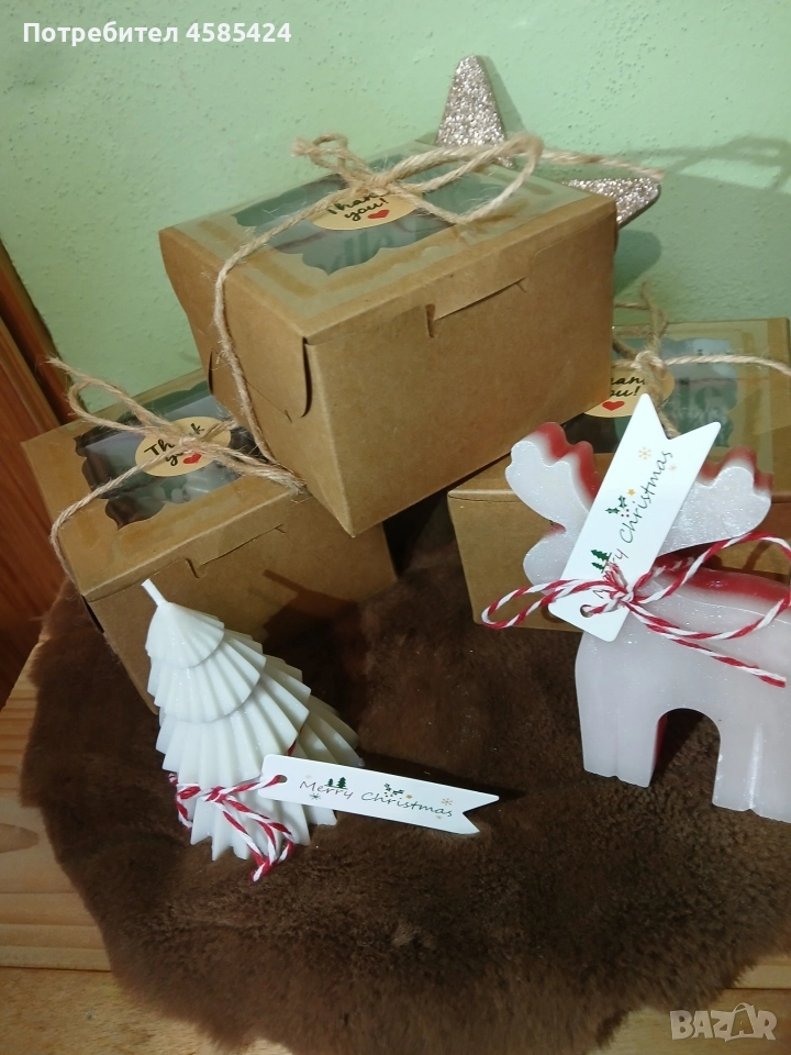 Коледни Свещи , снимка 1