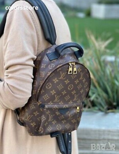 Кафява раница  Louis Vuitton-SG70kt, снимка 1