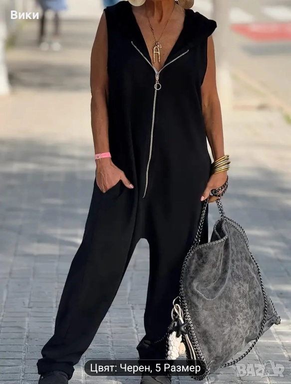 Ежедневен дамски гащеризон, размер М, снимка 1