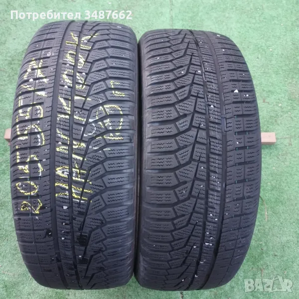 205 55 17 HANKOOK 2бр зимни дот 2019г , снимка 1