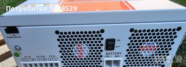 ХИБРИДЕН СОЛАРЕН ИНВЕРТОР  POWLAND 6.2KW.48V Пълна синусоида , снимка 2 - Друга електроника - 51982809