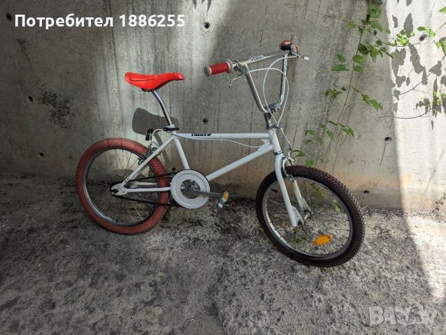 BMX бяло и червено - 20", снимка 6 - Велосипеди - 45873283