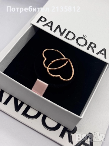 Пандора обеци Pandora , снимка 4 - Обеци - 52314118