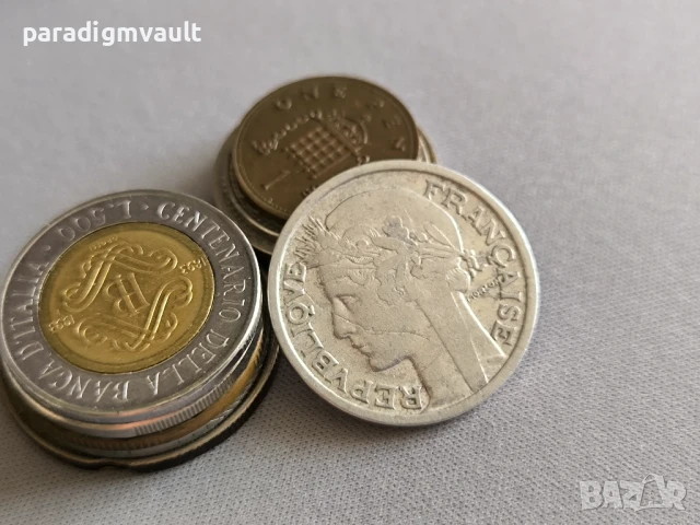 Mонета - Франция - 2 франка | 1948г.; серия B, снимка 2 - Нумизматика и бонистика - 51239344