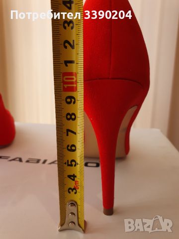 Обувки на висок ток, снимка 2 - Дамски обувки на ток - 46427813