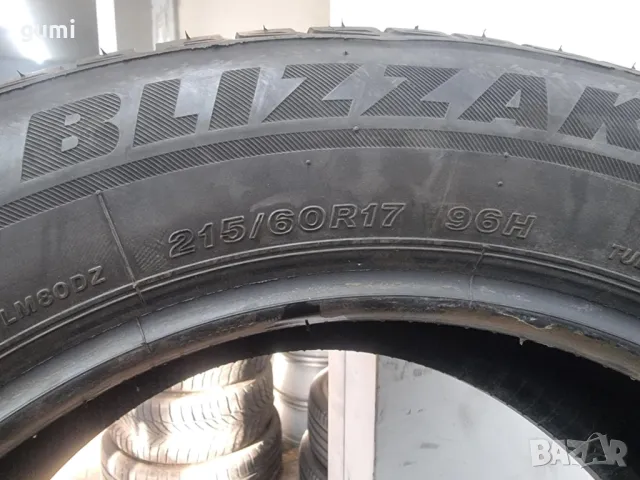 2бр зимни гуми 215/60/17 BRIDGESTONE L01884 , снимка 4 - Гуми и джанти - 48389122