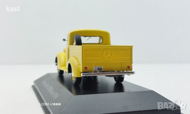 KAST-Models Умален модел на Mercedes 170D 1954 Altaya 1/43, снимка 3 - Колекции - 46170672