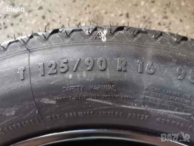 ОРИГИНАЛНА НОВА ПАТЕРИЦА за МЕРЦЕДЕС 125/90/16 CONTINENTAL 125/90/16, снимка 4 - Гуми и джанти - 51235106
