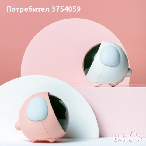 Емоджи часовник-аларма с голям цифров дисплей , снимка 10 - Друга електроника - 52385888