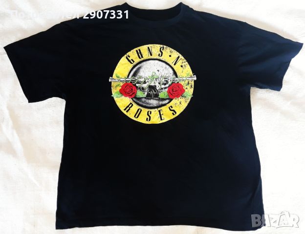 Тениска групи Guns-n-Roses. официален продукт, снимка 1 - Тениски - 46073948
