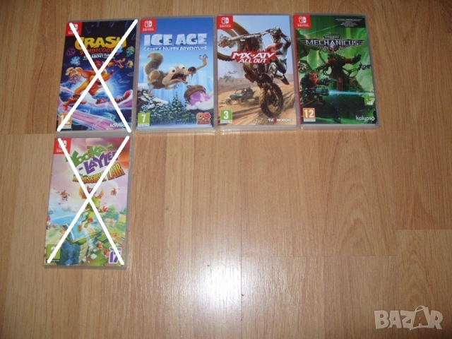 Игри за Nintendo Switch Част 4 - 25.56 € / 49.99лв за брой 